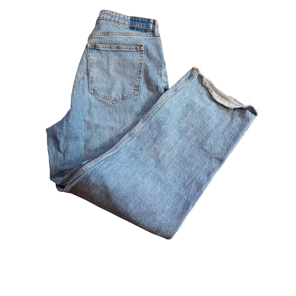 Abercrombie Fitch The 90s Relaxed Jean High Rise Light‎ Wash Women's Size 33